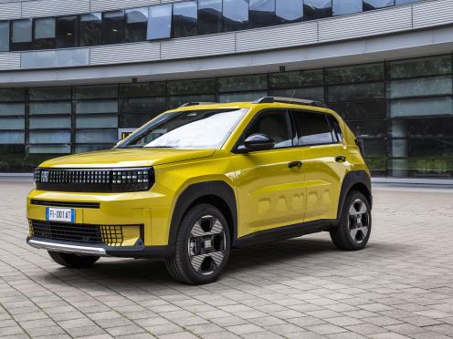 Fiat Panda elektro gelb