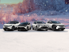 Präsentation der neuen Toyota Modelle