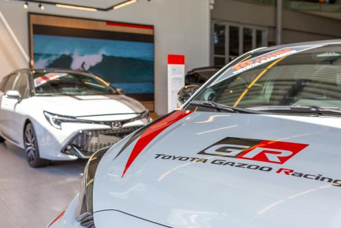 Toyota Urban Cruiser in der Autobahn-Werkstatt